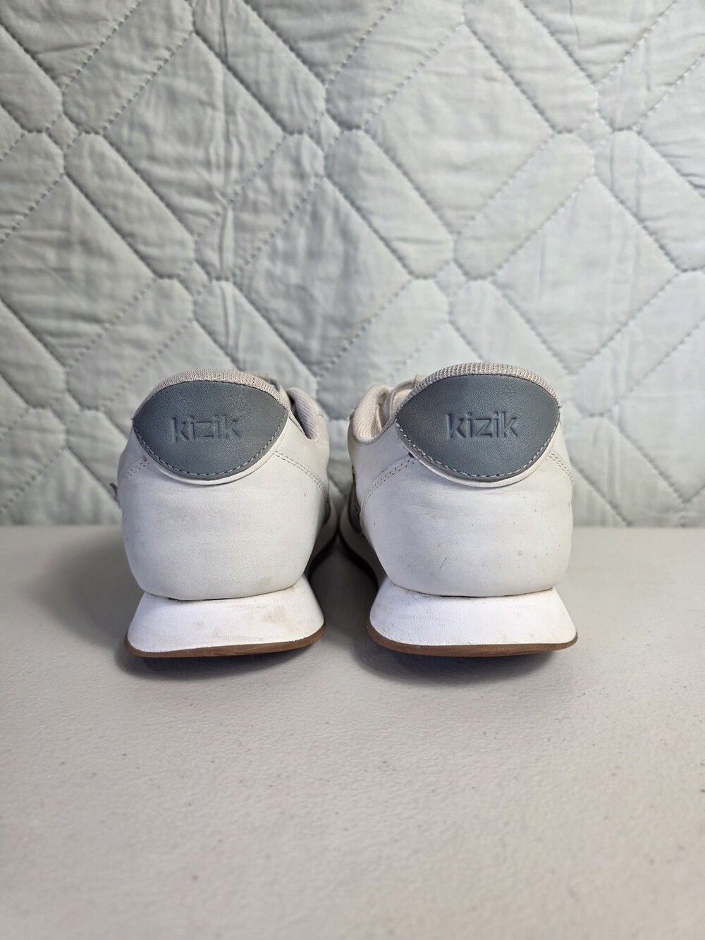 PONY Slam Dunk Lo Women's White & Gray Sneakers - Picture 6 of 10